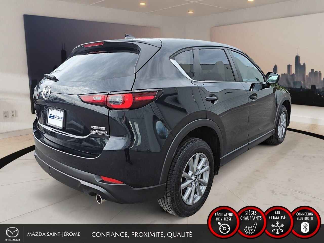 Mazda CX-5 2023 Noir Saint-Jérôme - photo #5