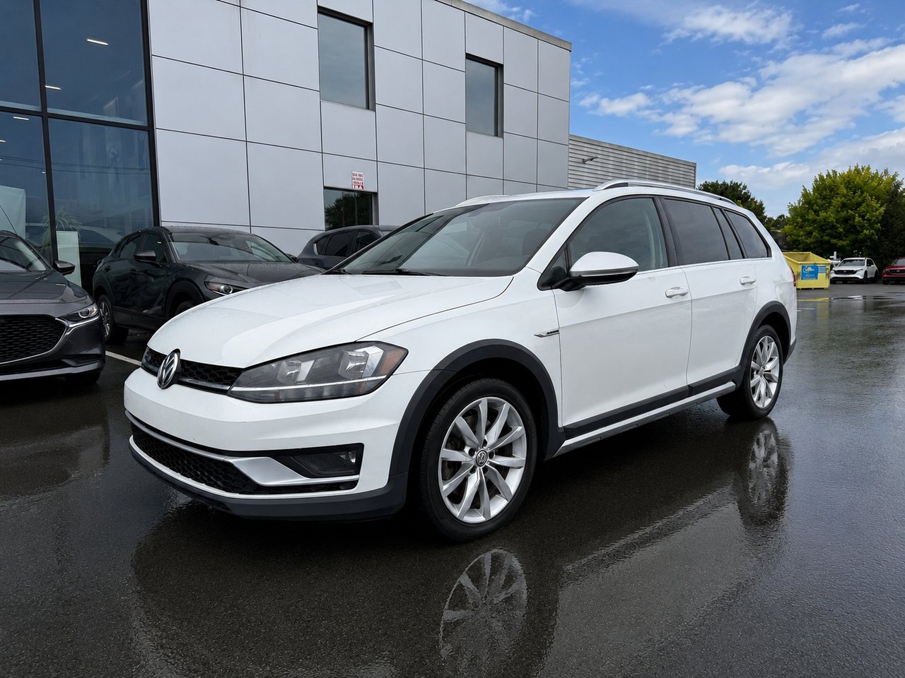 2019 Volkswagen Golf Alltrack White Châteauguay - photo #2