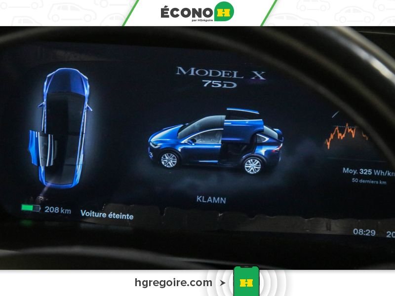 2016 Tesla Model X Blue Blainville - photo #15