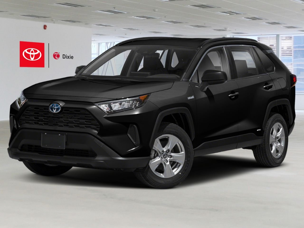 2022 Toyota RAV4 HYBRID LE AWD / HEATED SEATS / TOYOTA SAFETY SENSE / CARPLAY AND ANDROID AUTO Black Mississauga - photo #0