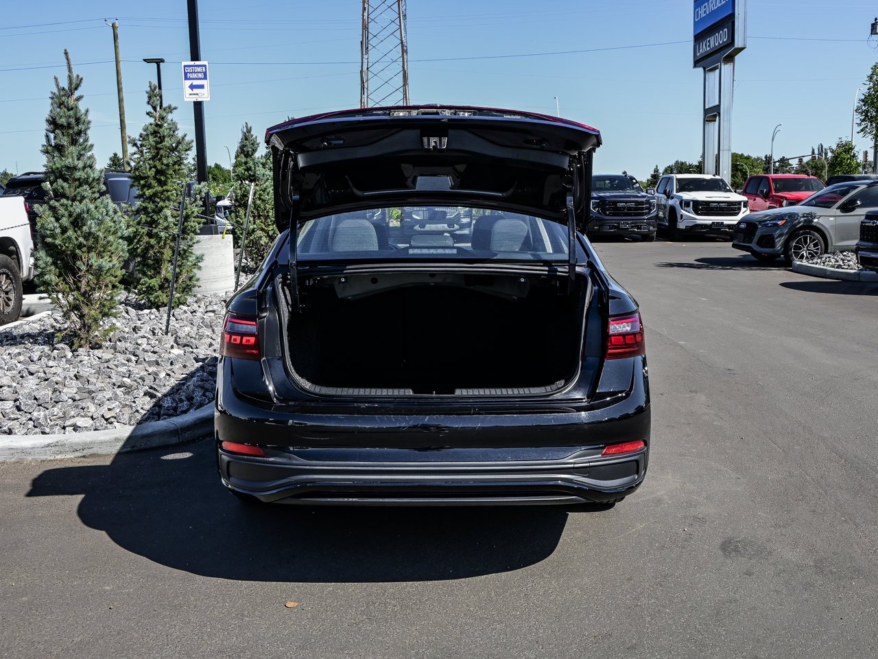 2025 Volkswagen Jetta Trendline Auto Black Sherwood Park - photo #13