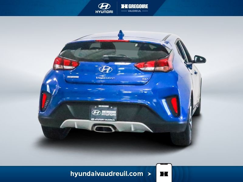Hyundai Veloster 2020 Bleu Blainville - photo #10