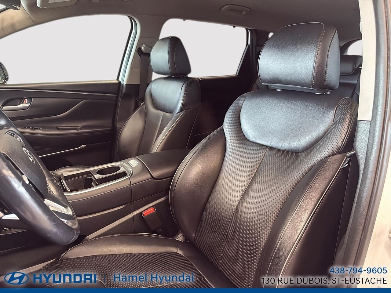 2022 Hyundai Santa Fe White Saint-Eustache - photo #8