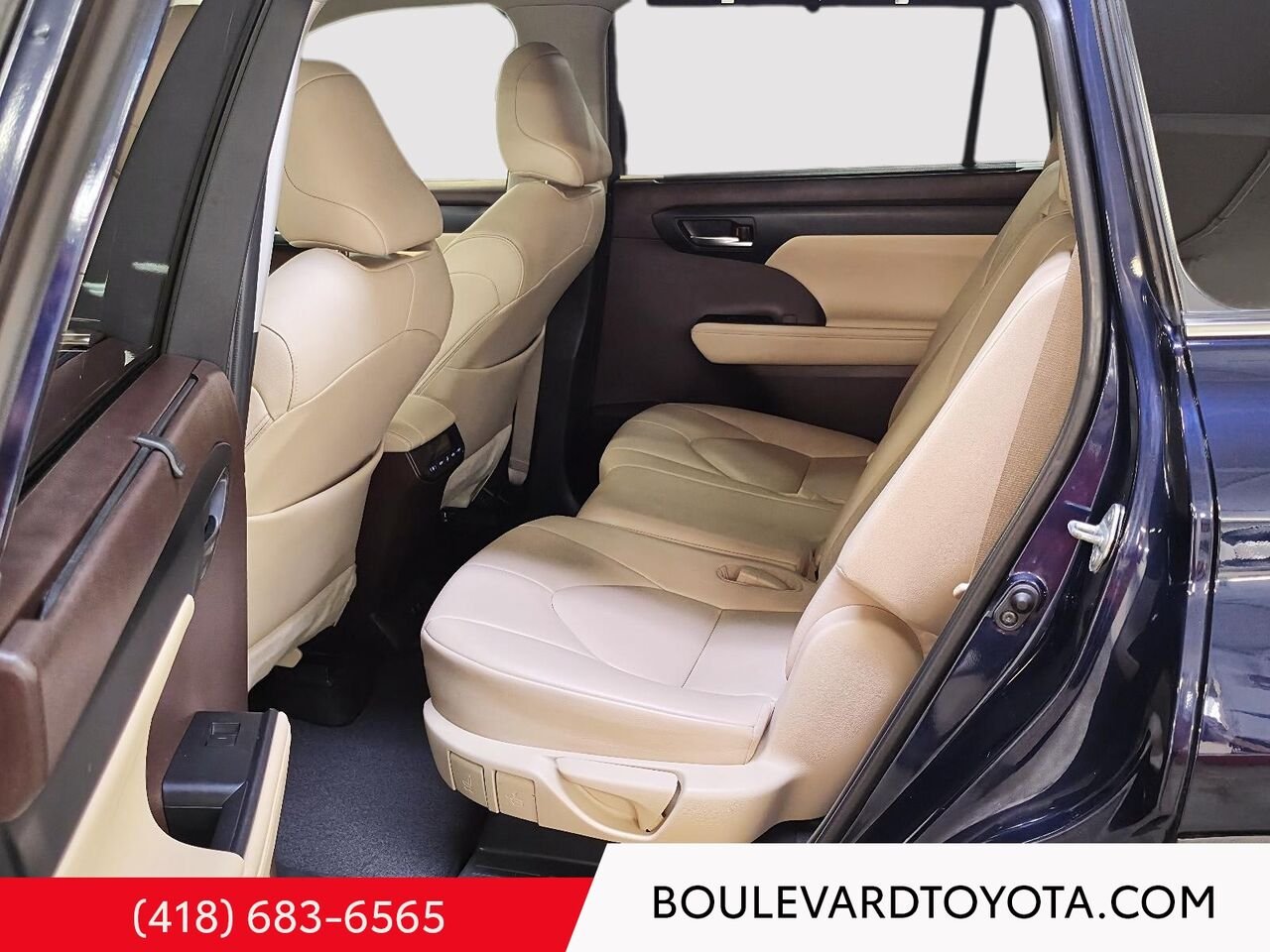 2021 Toyota HIGHLANDER 100533B-73 | XLE, AWD Blue Québec - photo #13