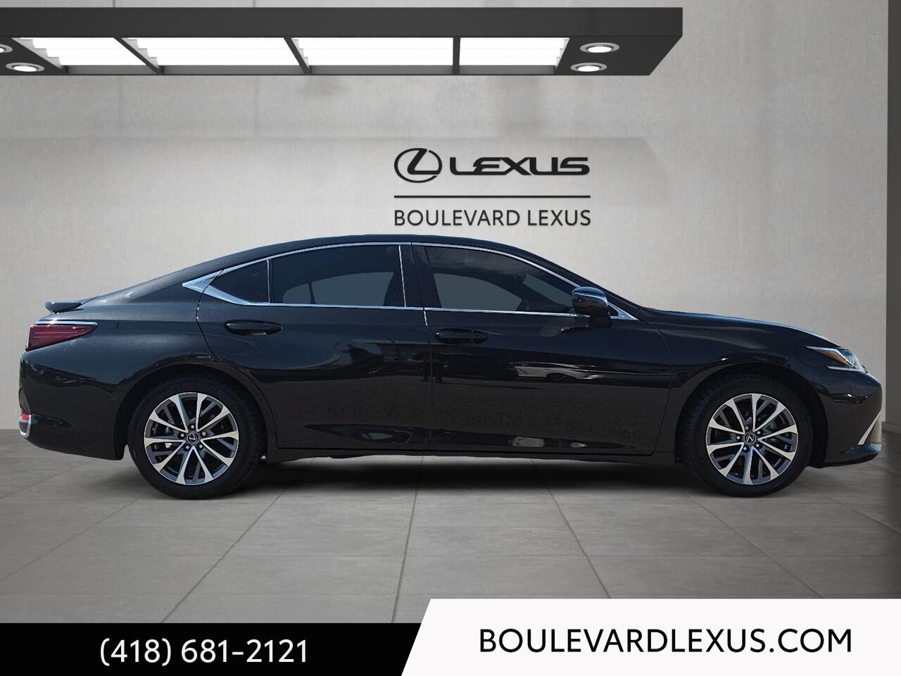 Lexus ES 19868A | ES 300h BA 2023 Noir Québec - photo #2