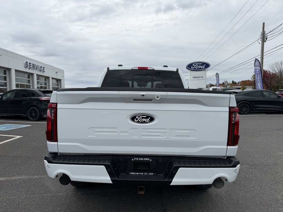 Ford F-150 XLT cabine SuperCrew 4RM caisse de 5,5 pi 2024 Blanc