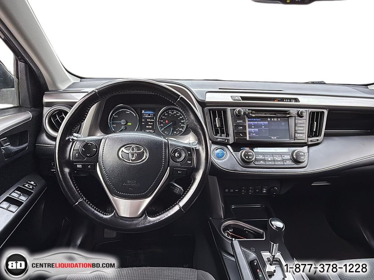 2017 Toyota RAV4 Hybrid LE+ 4 portes | BD0221 Black Granby - photo #15