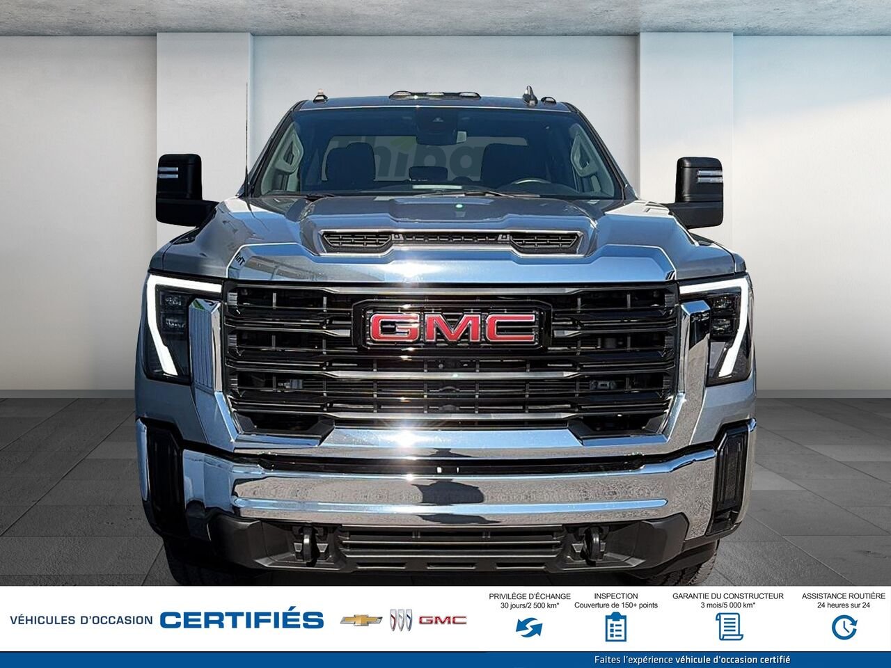 GMC Sierra 2500HD Pro cabine multiplace 4RM 172 po 2024 Gris Montmagny - photo #1