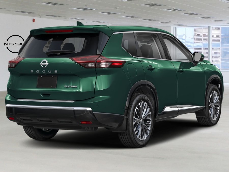 2026 Nissan Rogue Platine Obsidian Green Pearl