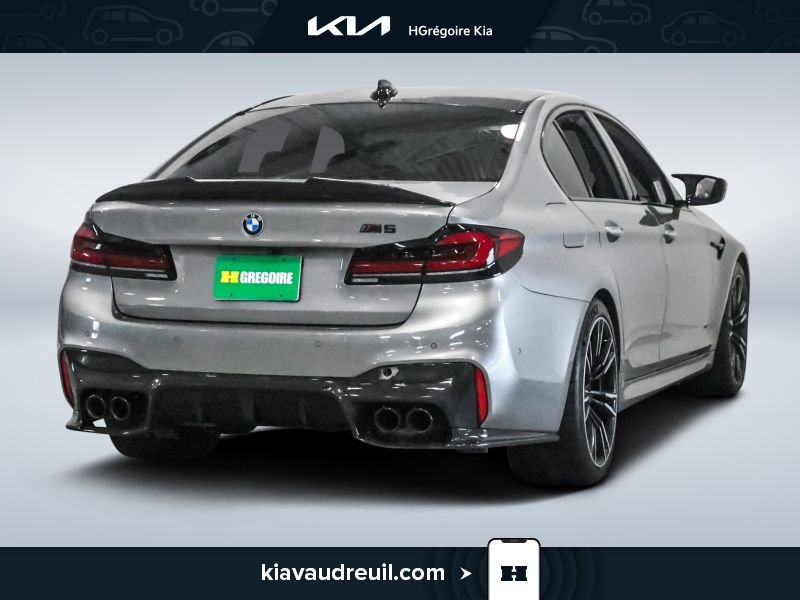 BMW M5 2018 Gris Laval - photo #6