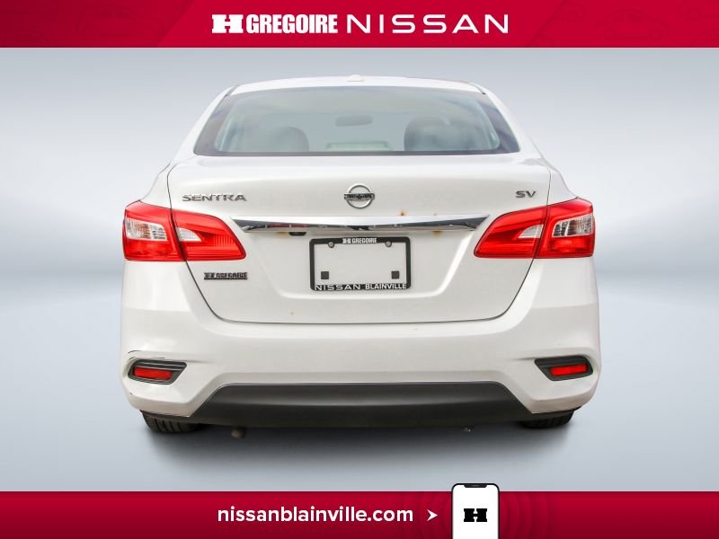 Nissan Sentra BR5472 | SV AUTO A/C GR ELECTRIQUE CAM RECUL BANC CHAUFFANT 2017 Blanc Laval - photo #7