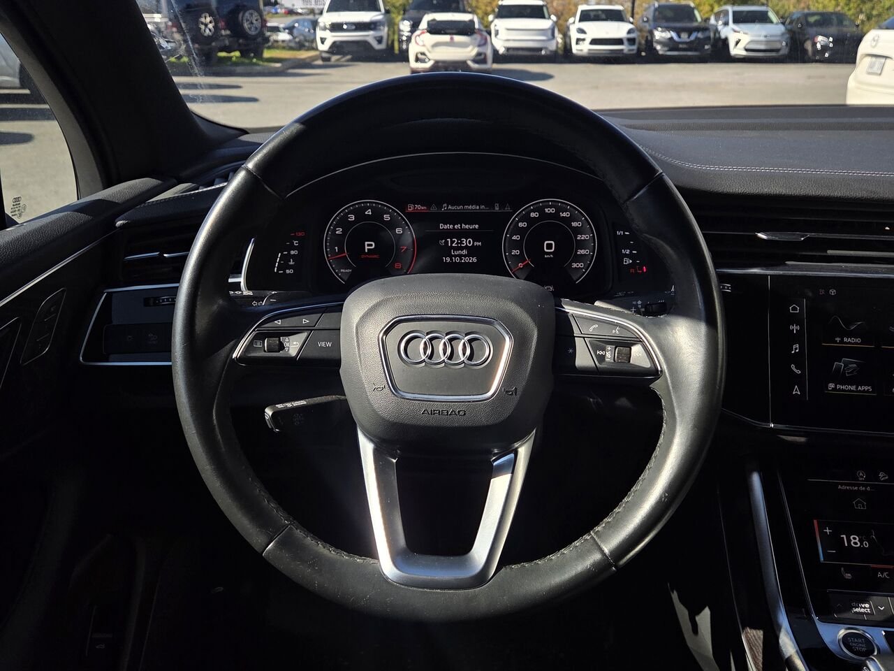 Audi Q7 Vorsprung 2023 Noir Granby - photo #16
