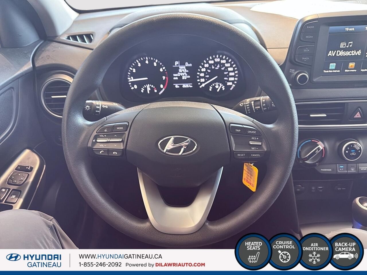 2021 Hyundai Kona Black Gatineau - photo #9