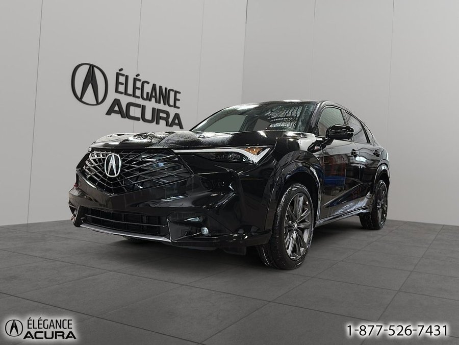 ACURA ADX 2025 2025 Noir cristal nacré