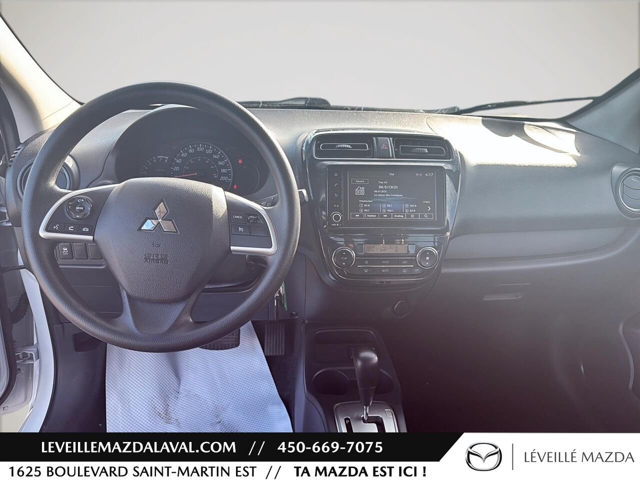 Mitsubishi Mirage ES CVT 2024 Blanc Laval - photo #10