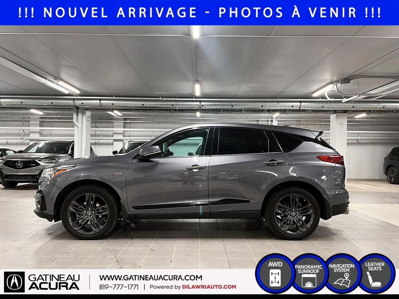 2020 Acura RDX A-Spec SH-AWD Grey Ottawa & Gatineau - photo #8