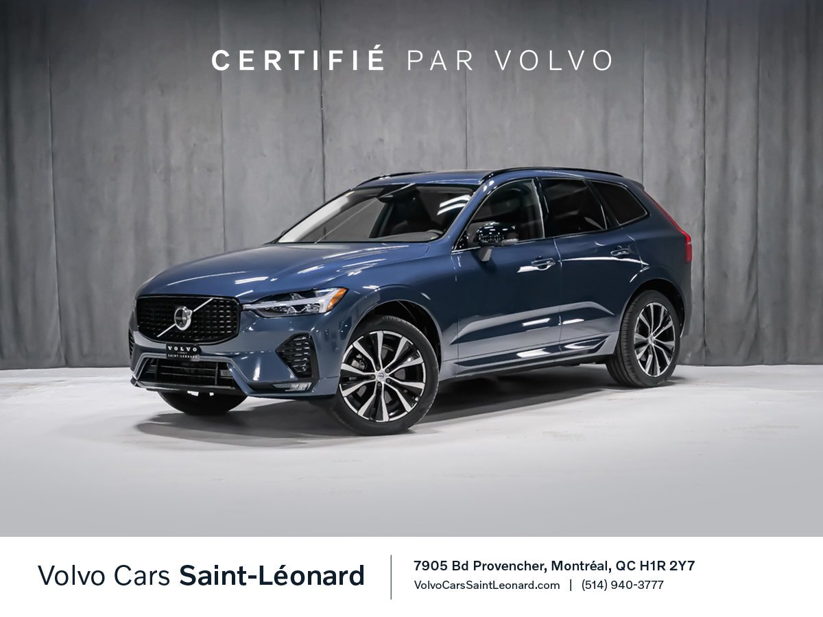 Volvo XC60 B6 PLUS DARK CLIMATE 2023 Bleu Montréal - photo #0