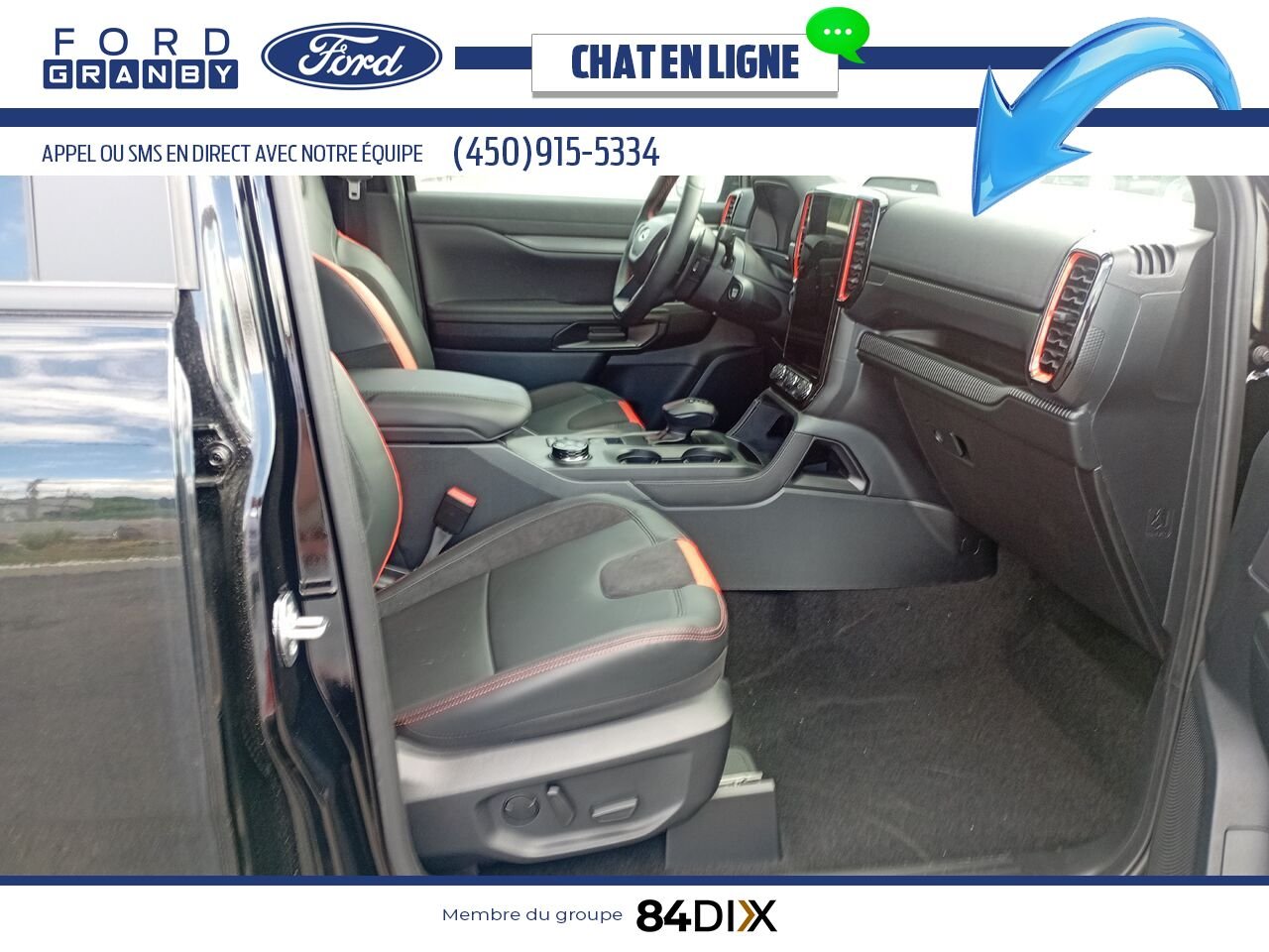 Ford RANGER 2024 Noir Granby - photo #33