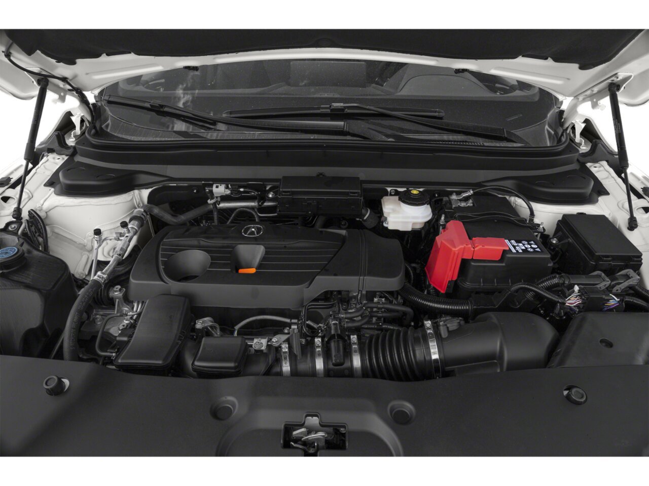 Acura RDX A-Spec 2023 PLATINUM WHITE PEARL(NH-883PX)-RED Saint-Eustache - photo #4