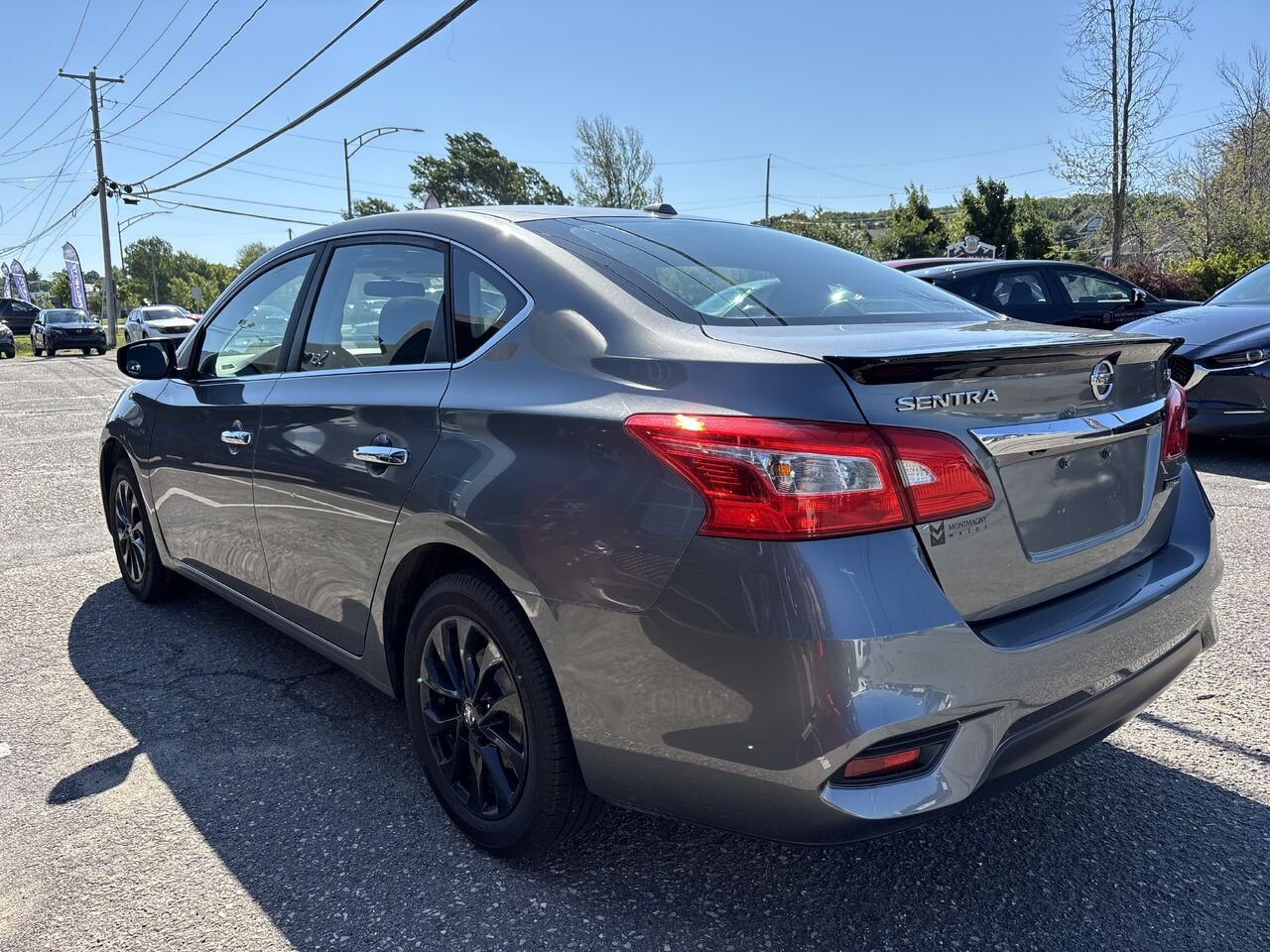 2018 Nissan Sentra SV Édition de minuit CVT Grey Montmagny - photo #6