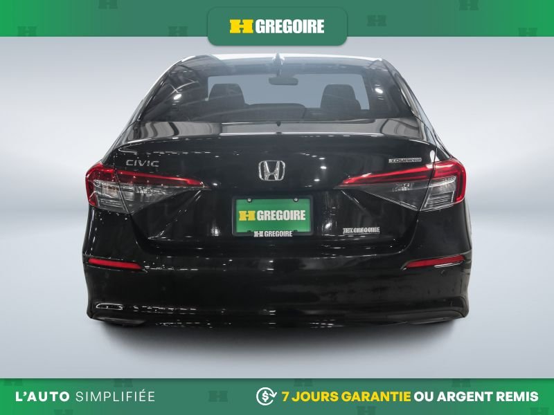Honda Civic 821107 | Touring AUTO A/C MAGS CUIR TOIT NAV CAM RECUL BLUE 2024 Noir Laval - photo #5