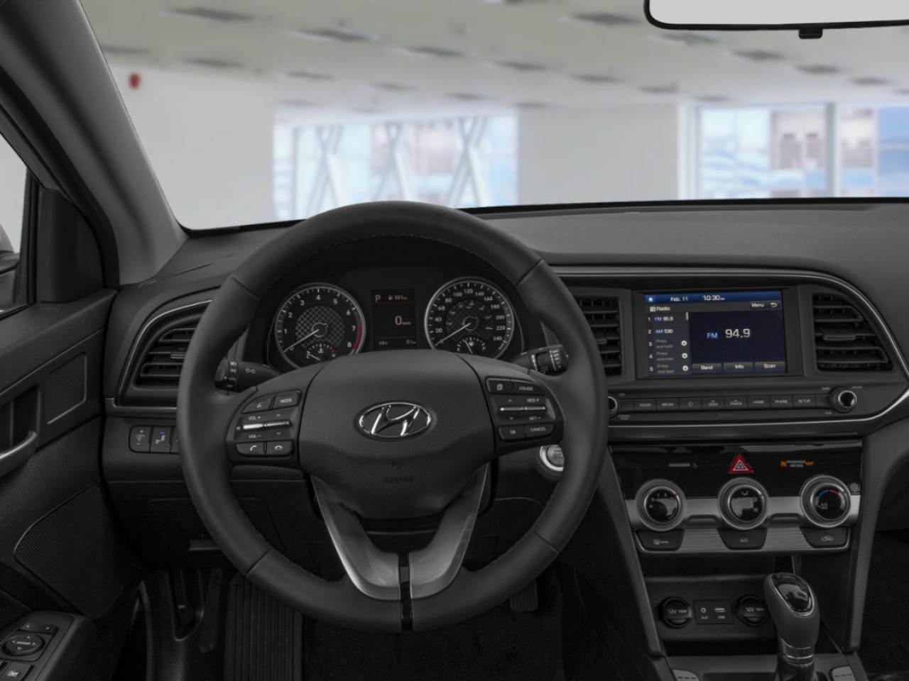 2019 HYUNDAI Elantra Preferred BA avec ensemble Soleil et sécurité Platinum Silver Gatineau - photo #4