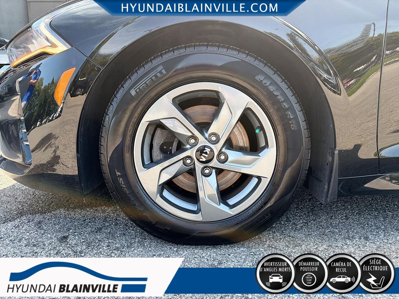 Kia K5 2021 Noir Blainville - photo #7