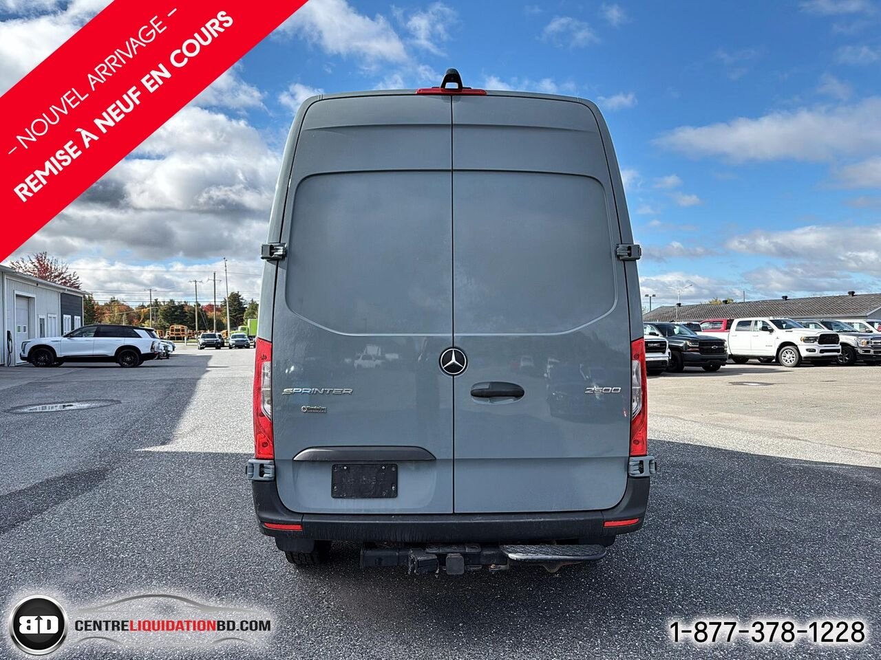 2022 Mercedes-Benz Sprinter fourgonnette utilitaire 2500 V6 144PO | BD0440 Grey Granby - photo #6