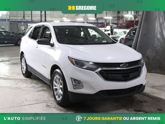 2019 Chevrolet Equinox LS AUTO A/C GR ELECT MAGS CAM RECUL BLUETOOTH White