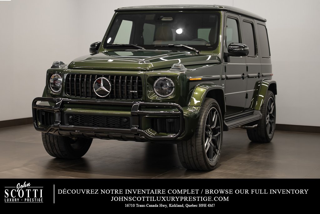 Mercedes-Benz Classe-G G 63 AMG 2027 Vert Kirkland - photo #0
