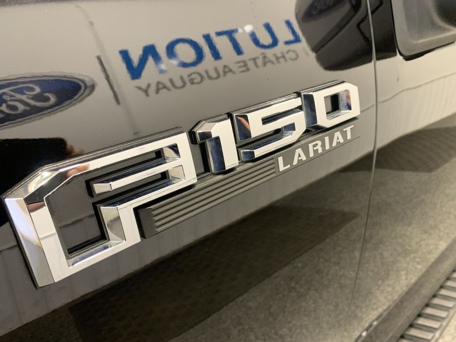 Ford F-150 SUPERCREW LARIAT LARIAT cabine SuperCrew 4RM caisse de 5,5 pi 2019 Noir
