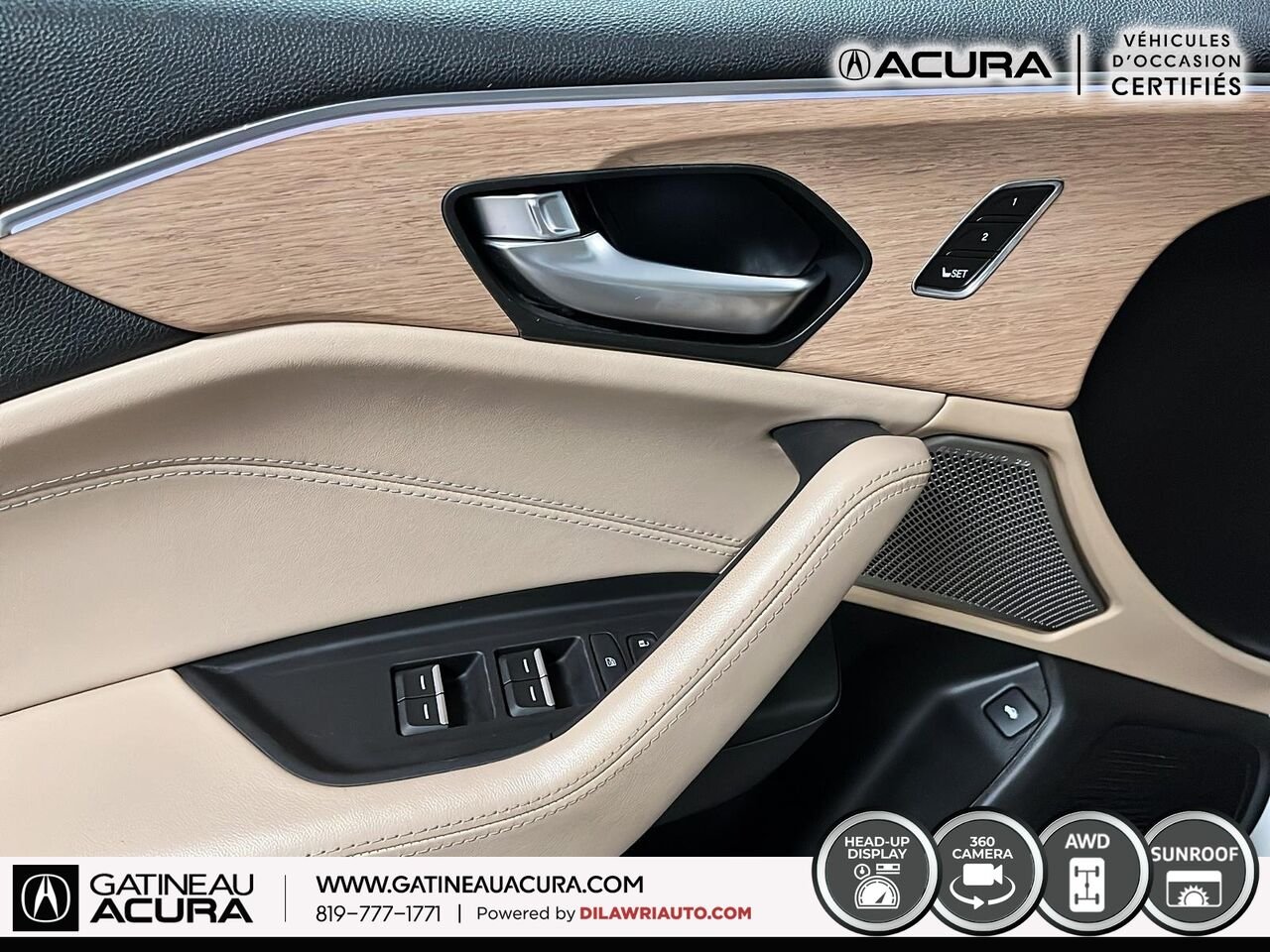 2021 Acura TLX Platinum Élite berline SH-AWD White Gatineau - photo #25