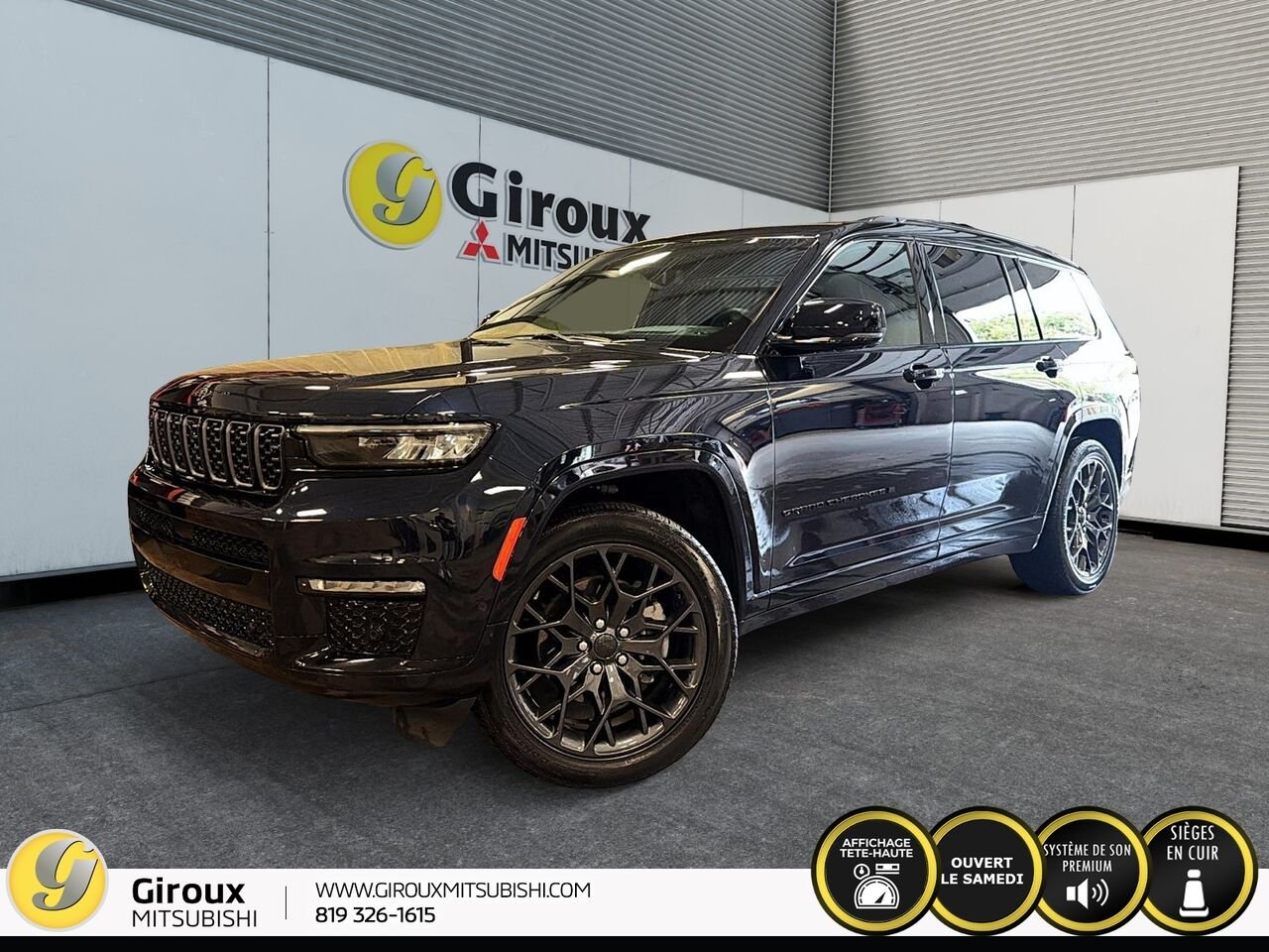 2024 JEEP GRAND CHEROKEE L SUMMIT Blue Sainte-Agathe-des-Monts - photo #0
