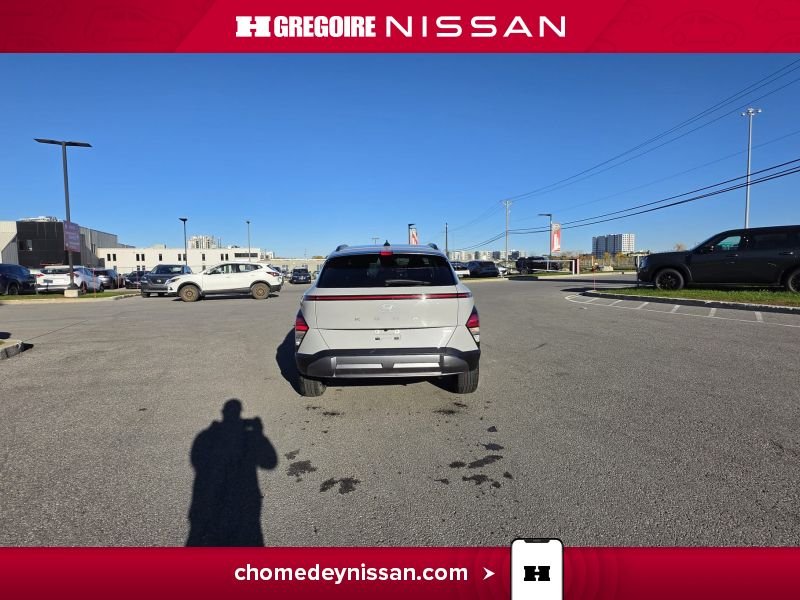 2025 Hyundai Kona White Blainville - photo #8
