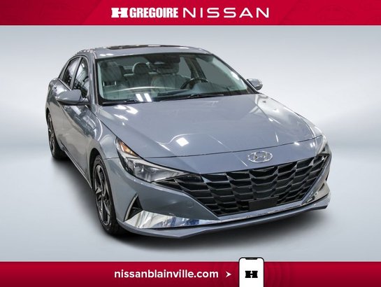 2022 Hyundai Elantra Ultimate Tech AUCUN ACCIDENT TOUTE EQUIPE Grey