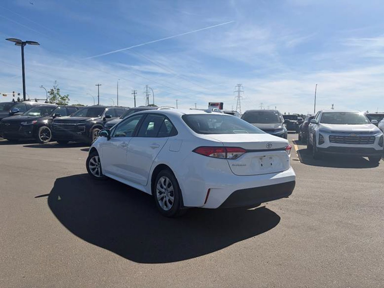 2023 Toyota Corolla LE CVT White Sherwood Park - photo #4