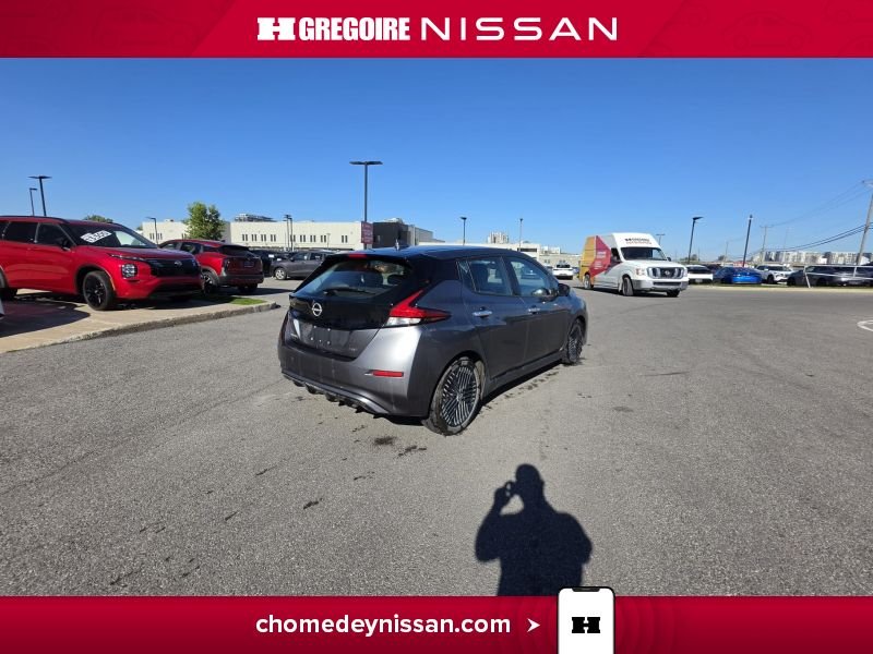 Nissan Leaf 2024 Gris Laval - photo #10