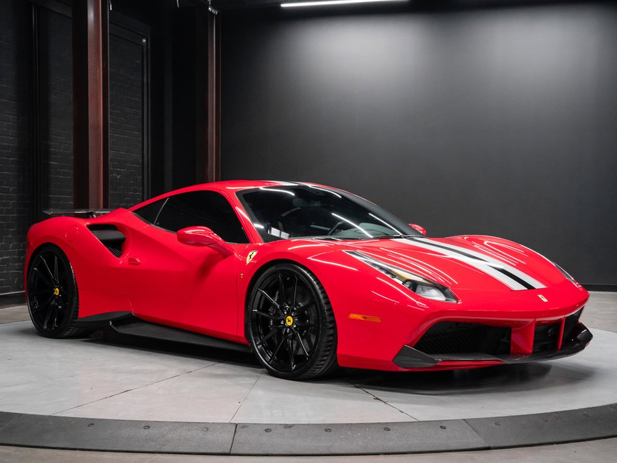 2019 Ferrari 488 GTB 2019 Red