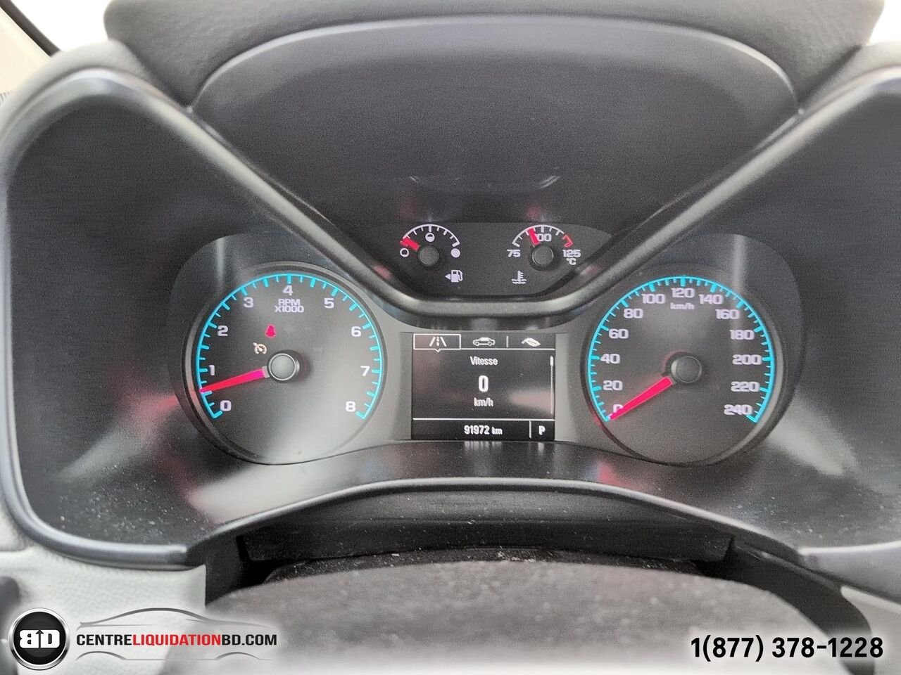 Chevrolet Colorado V6 4X4 WT DOUBLE CAB BOITE 6P | BD0290 2019 Gris Granby - photo #18
