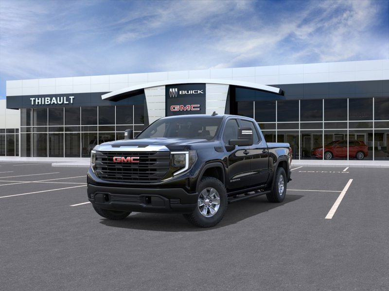 GMC SIERRA 1500 Pro cabine multiplace 4RM 147 po 2026 Noir Sherbrooke - photo #7