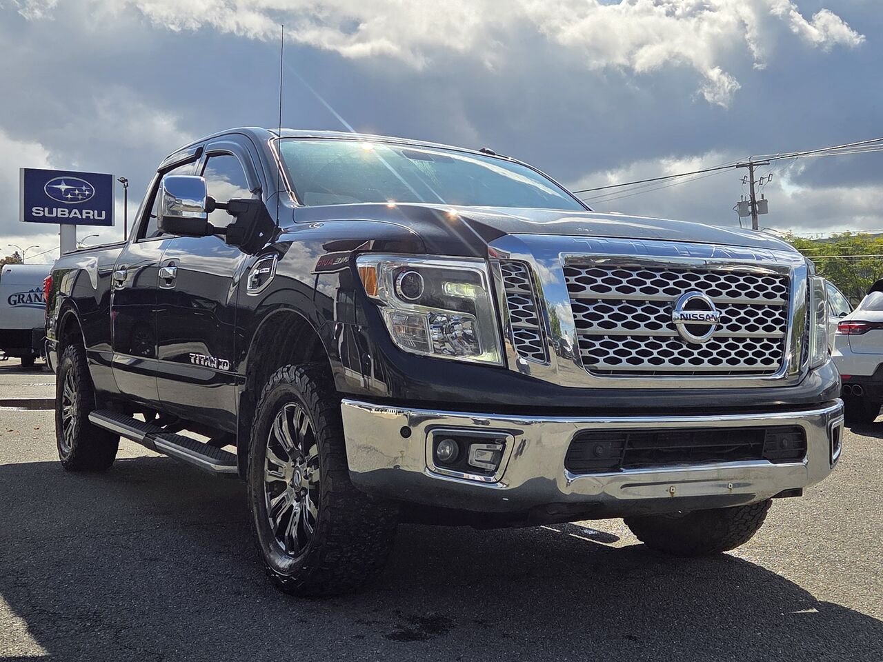 Nissan Titan XD Cummins 2016 Noir Granby - photo #8