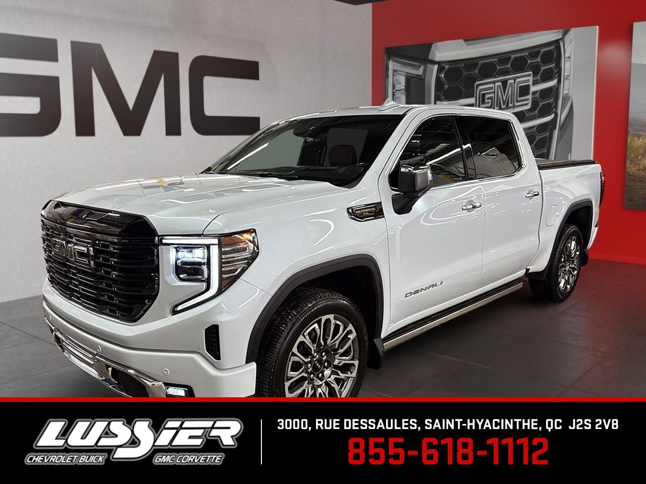 White 2026 GMC Sierra 1500 Pickup Truck Four-Wheel Drive Automatic