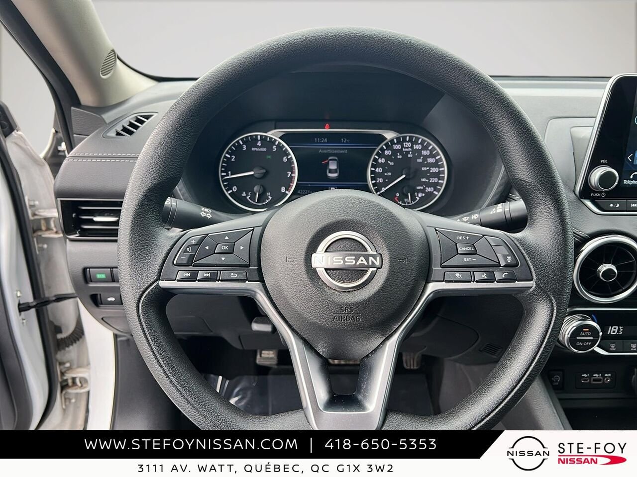 Nissan SENTRA SV 2024 Blanc Ste-Foy - photo #11