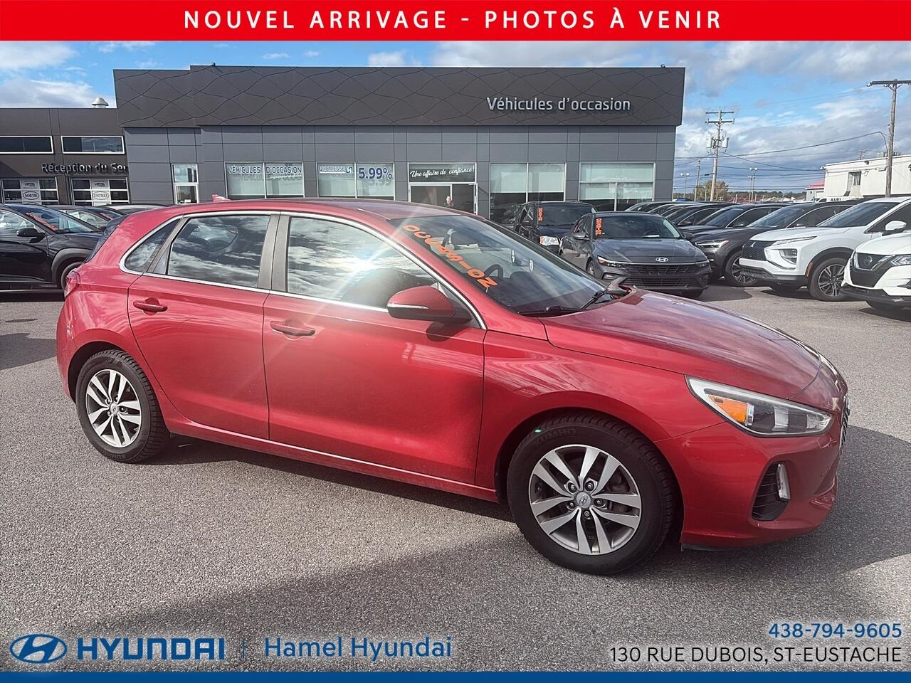 2019 Hyundai Elantra GT Red Saint-Eustache - photo #0