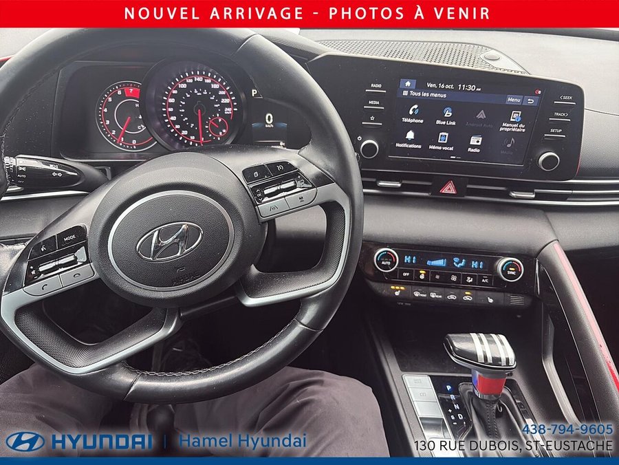 Hyundai Elantra Ultimate 2021 Rouge