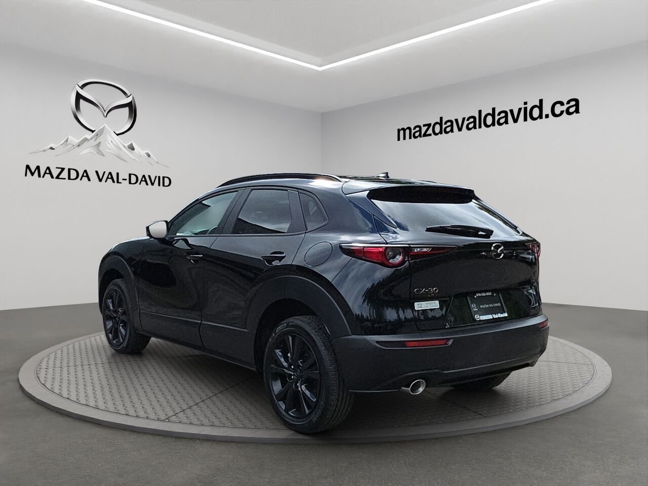 2026 Mazda CX-30 GT TI avec moteur turbo Jet Black Mica Val-David - photo #3