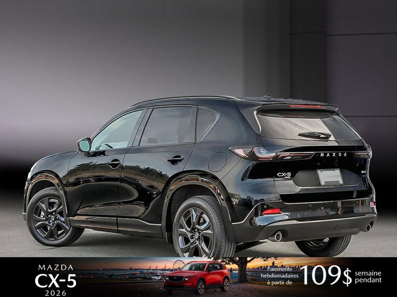2026 Mazda CX-5 JM3KMCHA8T0201975 Jet Black Mica Mirabel - photo #3