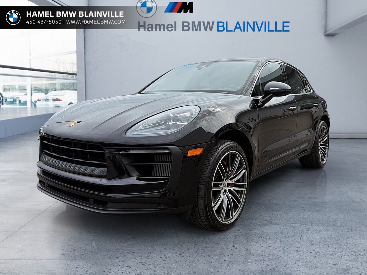 Black 2023 Porsche Macan SUV / Crossover All-Wheel Drive Automatic