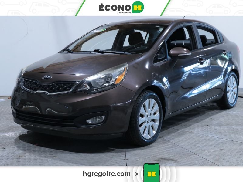 2015 Kia Rio Brown Saint-Eustache - photo #2