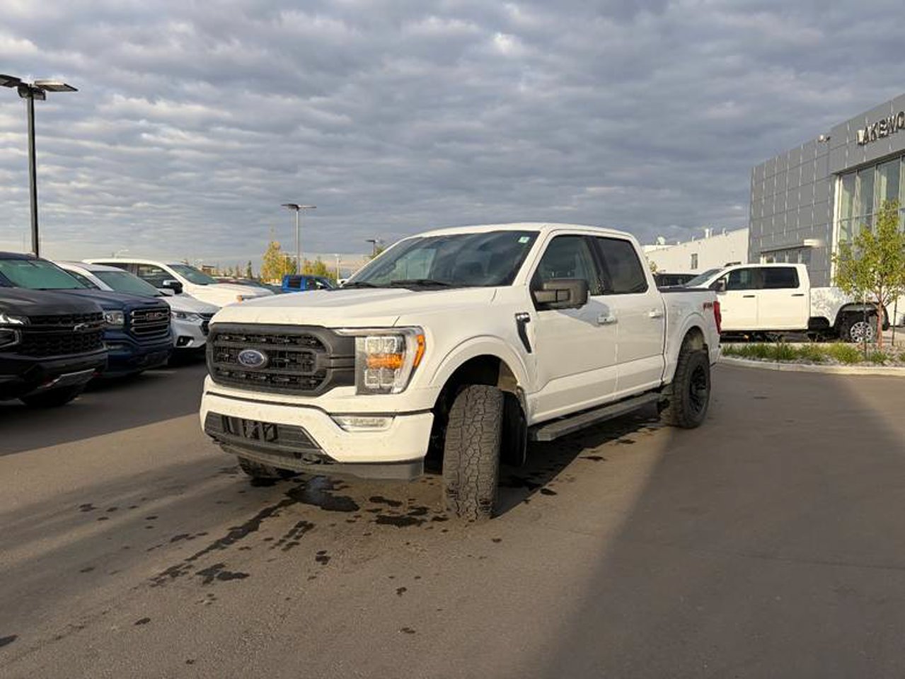 2023 Ford F-150 XLT 4WD SuperCrew 5.5' Box White Sherwood Park - photo #2
